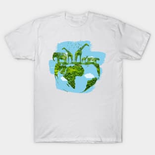 Wildlife- Green earth T-Shirt